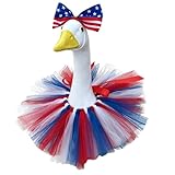 Tenue d'oie attrayante : les tenues Porch Goose convainquent par leur design patriotique qui rehaussent les espaces extérieurs avec un éclat vivant et sont parfaits comme élément décoratif pour les vacances et les occasions spéciales tout en attirant l'attention et encouragent les conversations entre les visiteurs et les voisins
