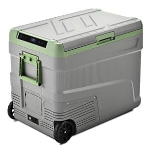 EUHOMY 58QT (55L) tragbarer Kühlschrank CFG-55