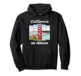 Photo Gallery souvenir retrò del golden gate bridge di san francisco, california felpa con cappuccio Photo Gallery souvenir retrò del golden gate bridge di san francisco, california felpa con cappuccio