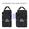 VANKEAN Laptop Briefcase Premium Laptop Case Fits 17.3 Inch Laptop Shoulder Bag Water-Repellent Messenger Bag for Men/Women Travel/Business/Black #2