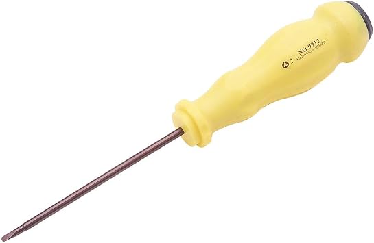 Utoolmart Triangle Screwdriver, 2.0mm Magnetic Triangle Head Tip Screwdriver for Repair Home Improvement Craft, 75mm S2 Steel Shaft, 1 Pcs