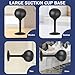 Lardenure Desktop Punching Bag Stress Relief Fun Mini Punching Bag for Desk with Pump Suction Cup Grip Desktop Boxing for Adults, Kids, 14.6x7in...