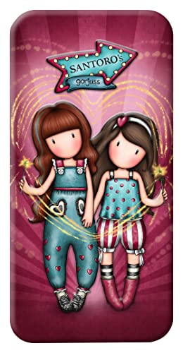 Safta, Trousse métallique Gorjuss Fairground « Fireworks » 9 x 19 x 24 cm Mixte enfant, multicolore, Taille unique