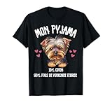 Yorkshire Terrier Cadeau Humour Pyjama Chien Yorkie, Yorkshire Terrier, pyjama chien humour, Yorkshire Terrier femme, Yorkshire Terrier homme, chien Yorkshire Terrier, cadeau Yorkshire Terrier, cadeau fan de chien, cadeau pour amoureux des chiens