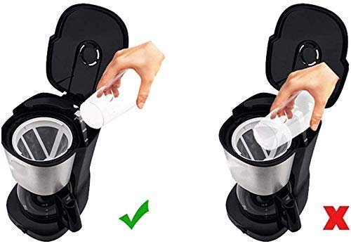 AYDQC Máquina de café, cafetera de 650 ml con función Anti de Goteo, máquina de café de Filtro, Sistema Anti-Goteo… - Imagen 6
