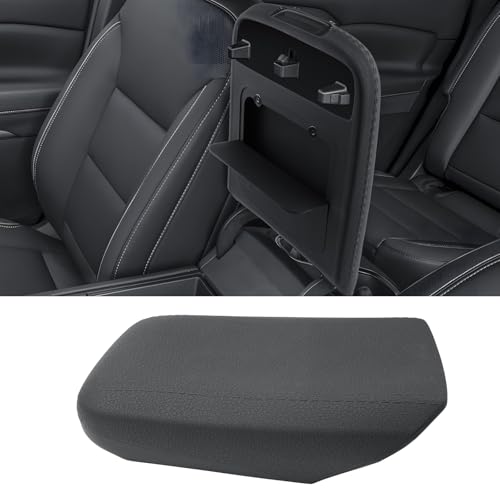 Image of CDEFG for 2026 Chevy Traverse Center Console Cover for 2025 2026 Chevy Traverse (LT /Z71 /RS /High Country) Accessories Armrest Cover Middle Console Protector with Hidden Storage Pocket