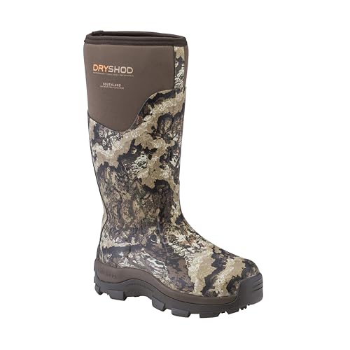 Dryshod Southland 3 Seasons Hunting Boot | Waterproof | Breathable | Moisture-Wicking | Veil Whitetail Camo | Men's | STH-MH-CM2