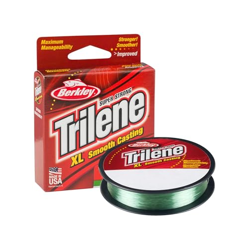 Berkley Trilene XL Smooth Casting Monofilament Service Spools (Berkley Trilene XL), 6 LB - Green