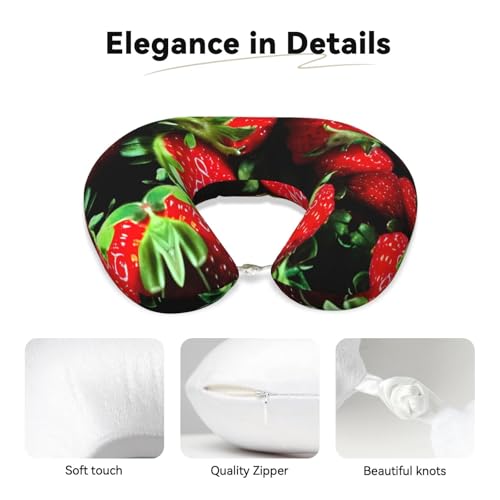 Almohada cervical de espuma viscoelástica y funda negra miniatura 4