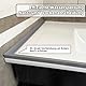 100CM Grau Schwallschutzleiste Dusche Selbstklebend,Schwallschutz Duschwasserstop Wasserstopper Dusche,Wasserbarriere Dusche Doden,Duschschwellen-wasserdamm,Silikonstreifen,Water Stopper Strip