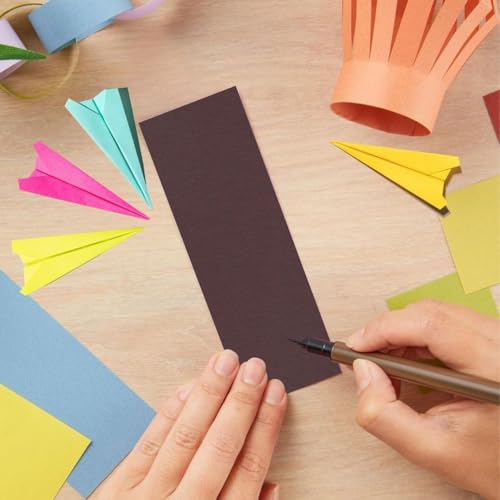 Image of CVANU Premium A4 Color Paper Sheets Pisa Portwine 120 GSM Color Art Papers for Kids DIY Arts and Crafts| Scrapbooking| Card Making (Pack of 15)