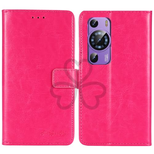 TienJueShi Rosa Retro Business Flip Book Stand Brief Leder Tasche Schütz Hülle Handy Hülle Abdeckung Wallet Cover Etui Für HeyxFome H2 X2 2025 6.5 inch