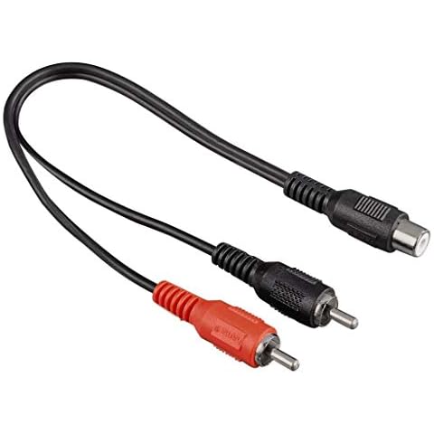 Hama RCA Cable Y Adaptador Divisor de Distribuidor Cover