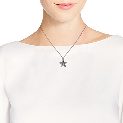 AeraVida Intricate Celtic Knot Star .925 Sterling Silver Pendant Necklace | Delicate Sterling Silver Necklace for Women | Vintage Long Necklaces for Women | Necklace Women Jewelry | Mother’s Day - Image 6
