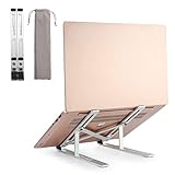 laptop 18 zoll test 2017 ✔Rutschhemmendes Material: Dieser Notebook Stand hat 4 rutschfeste Silikon-Pads auf der Ober- und Unterseite und 2 Gummi-Pads an den Haken, um den Laptop stabil zu halten und Kratzer und Bewegungen zu vermeiden. kann der Ständer bis zu 30 kg stabil und sicher belasten.