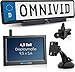 Produktbild omniVID® Solar4 Premium Solar Rückfahrkamera-System, Kabellos mit 4,3 Zoll Monitor u. solarbetriebender Kamera zum Nachrüsten, Montage ohne Bohren, IP67 wasserdicht, Funk Einparkhilfe hinten o. vorne