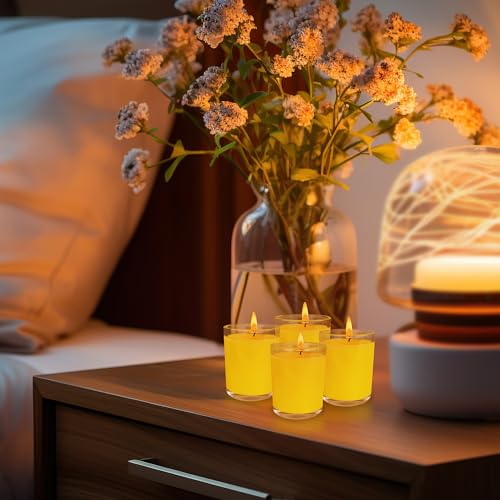 Tengyukenny CITRONELLA CANDLE S, Yellow, Glass, Repelling Scented Candles thumb #7