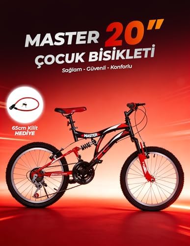 20" Çift Amortisörlü Bisiklet 21 Vites - Görsel 1