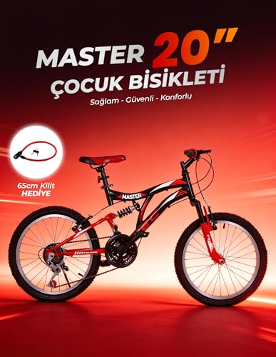 20" Çift Amortisörlü Bisiklet 21 Vites
