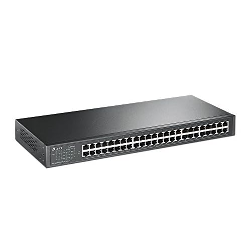 TP-Link TL-SF1048 Switch Desktop, 48 Porte, RJ45 10/100 Mbps, Plug & Play