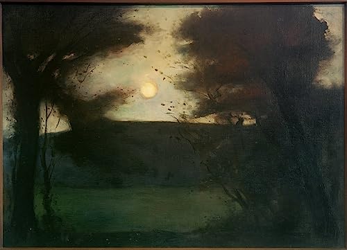 Toile poétique Lever de lune sur le Grunewaldsee pour s'évader