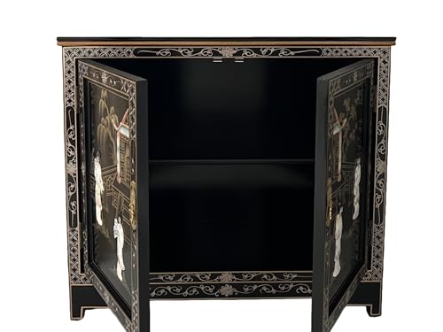 China Warehouse Direct Chinese Mother Of Pearl Cabinet Oriental Furniture