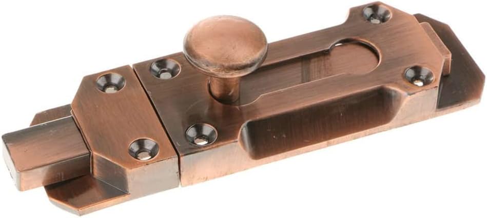 ロックドアラッチ内部スライド、ステンレススチールスライドボルトドアロックゲートボルト、ヨーロピアンスタイルアンティークバレルスライド