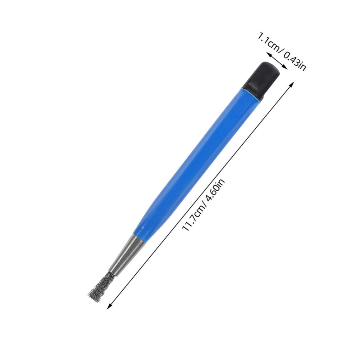 Cabilock 2pcs Scratch Cleaning Brushes for Watches and Jewelry Compact Electronic Watch Cleaning Tool Comfortable Grip for and Jewelry Care