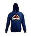 Youth Designz Jurassic T- Rex Sweat à capuche pour enfant Bleu marine 118/128 (8 ans)