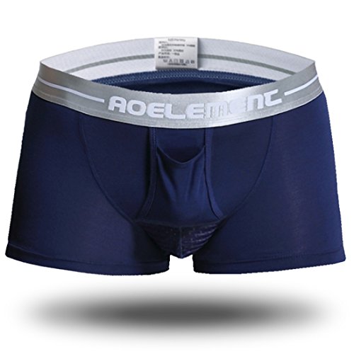 AOELEMENT Men's Underwear Modal Breathable Trunks4