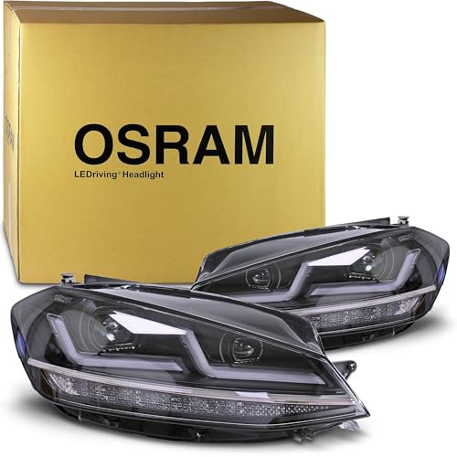 OSRAM Fari LED LEDriving per VW Golf 7.5, Golf VII Facelift, Black Edition, sostituzione alogena