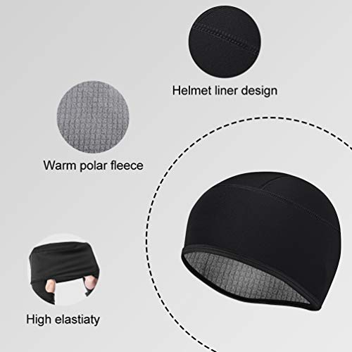 image for ROCKBROS Skull Cap for Men & Women Thermal Cycling Helmet Liner Moistu