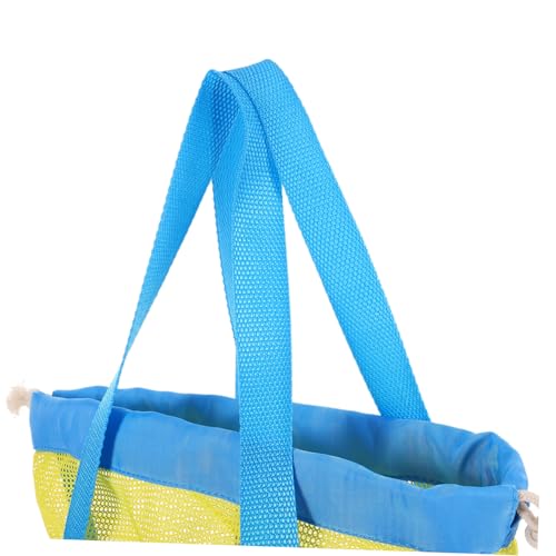 Mesh Beach Bag for Boys and Girls Lightweight Portable Storage Pouch for Beach Toys Towels and Swim Easy Visibility and Ventilation for Outdoor Fun3