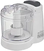 BLACK+DECKER Processador de Alimentos, Mini Processador com Função Pulsar, Abertura na Tampa e Trava de Segurança, Potência 120W, Modelo MP120B2, 110V