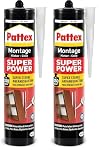Pattex – Pattex Montagekleber Super Power, Baukleber mit superstarker