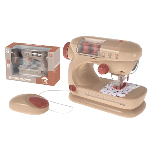 Kit de Máquina De Coser - Máquina De Coser Eléctrica Manual, Máquinas De Coser Base | Máquinas De Coser Divertidas Para Niñas Para La Escuela Infantil, Hogar, Aprendizaje, Proyectos De Bricolaje