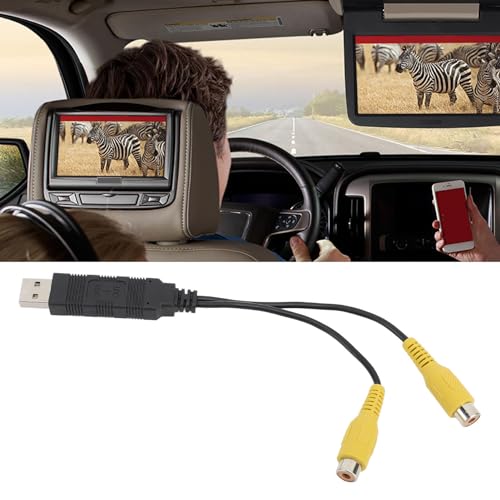 Câble adaptateur USB vers CVBS pour connecter une tablette sur TV - 3