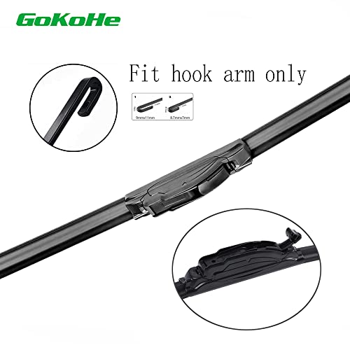 Gokohe CM2418 24 Inch + 18 Inch Original Equipment Replacement Windshield Wiper Blades thumb #1