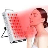 Hottoerak Red Light Panel, 660nm Red Light & 850nm Near Infrared Light Lamp with...