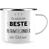 Dank der robusten Emaille-Beschichtung sind die JUNIWORDS Tassen der ideale Outdoor-Begleiter für Camping und Trekking.