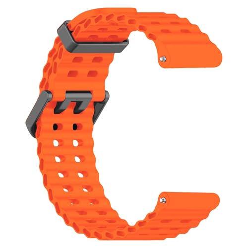 Image of ACM Watch Strap 22mm for Universal 22mm Size Replacement Strap Smartwatch | Silicone Belt Sports Classic Band