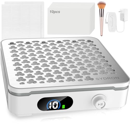 Nail Dust Collector | 1000PA Cordless Nail Dust Collector Nail Tech | 10 Speed Levels | Low Noise &...