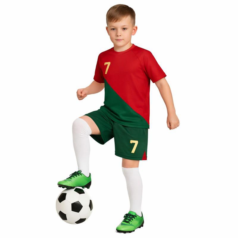 Image of Messi 10 Home Football Jersey T-Shirt((Kid's,Boy's & Men)