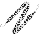 Zerodeko Tracolla per Fotocamera per Regolabile in Stile Mucca Cinghia Antiscivolo, Cinturino da Polso Resistente e Tracolla da Viaggio Compatibile per Esterni