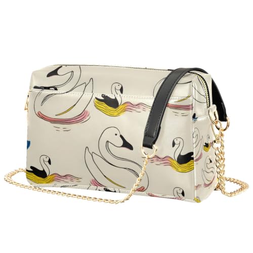 Sac à bandoulière Mnsruu motif oie idéal pour vos sorties urbaines