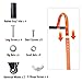 2 Pack Heavy Duty Ladder Roof Hook with Wheels