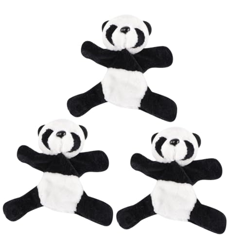 PEPLAYTAL 3 Piezas Imanes de Nevera Panda de Peluche Diseño y Pequeño para Decoración y Sujeción Superficies Metálicas como Frigorífico y Pizarra Magnética