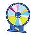 Tachiuwa Tabletop Prize Turntable Fortune Wheel Lightweight Reusable, Roulette Wheel for Gatherings, Promotional Activities, Party, Style B