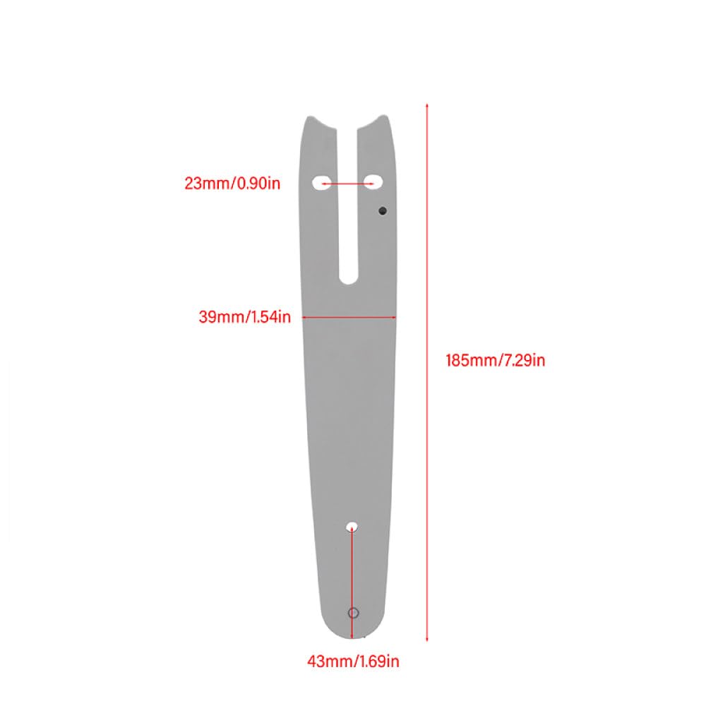 Amazon | 6」電動チェーンソー ソーチェーンガイドブレード 1/4
