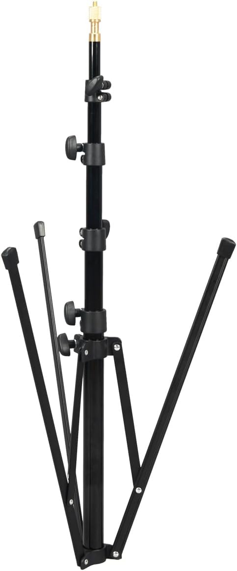 Godox 210F Light Stand extended to a medium height